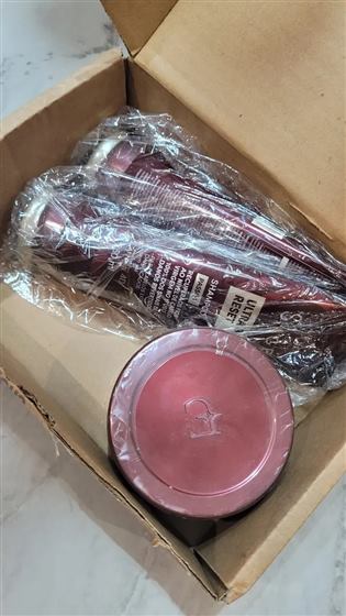 Cliente com o kit Siàge Ultra Bond Reset